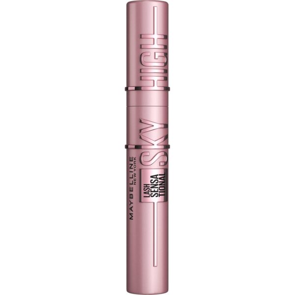 Maybelline Lash Sensational Sky High Washable Mascara Makeup, Volumizing, Lengthening, Defining, Curling, Multiplying, Buildable Formula, Blackest Black, 1 Count - Image 9