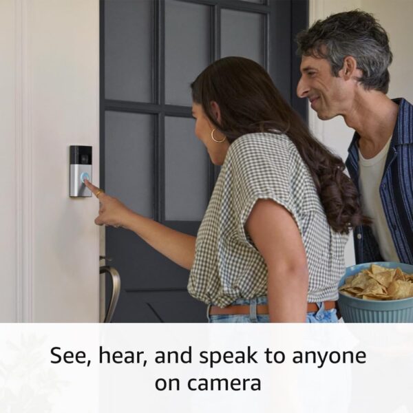 All-new Ring Battery Doorbell, Head-to-Toe Video, Live View with Two-Way Talk, and Motion Detection & Alerts (2024 release), Venetian Bronze - Image 5