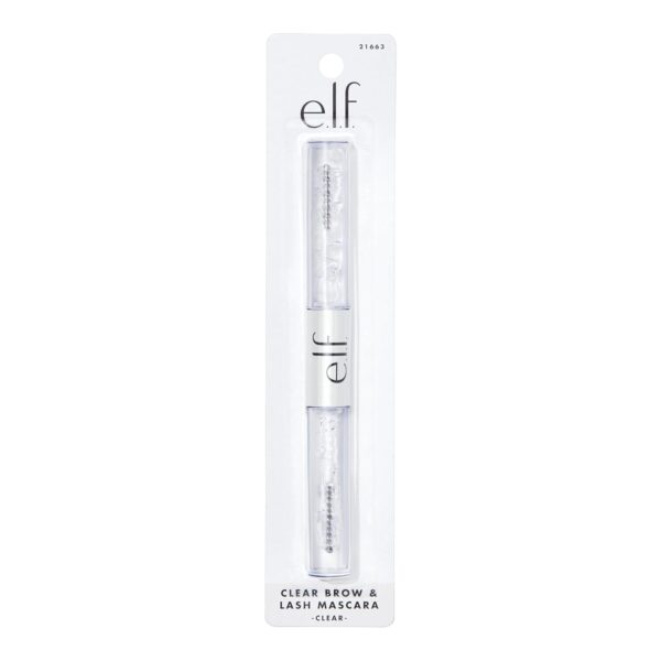 e.l.f. Clear Brow & Lash Mascara, Dual-Sided Brushable Clear Gel For Groomed Brows & Eyelashes, Long-Wear Conditioning Formula, Vegan & Cruelty-Free - Image 4