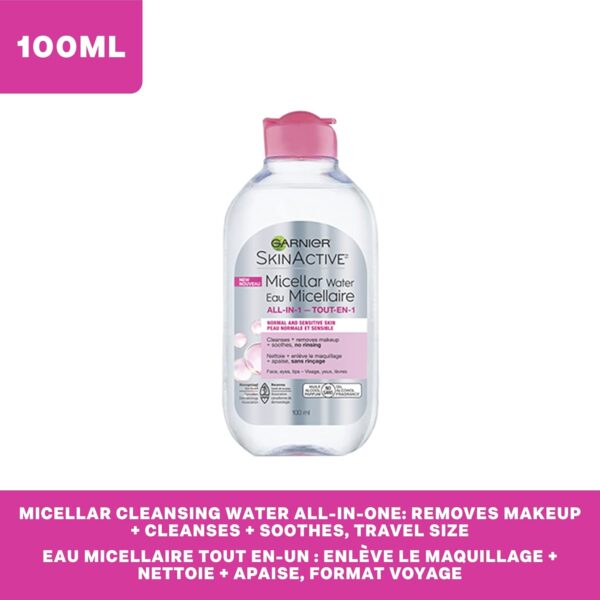 Garnier Micellar Cleansing Water, All-in-1 Makeup Remover and Facial Cleanser - Image 10