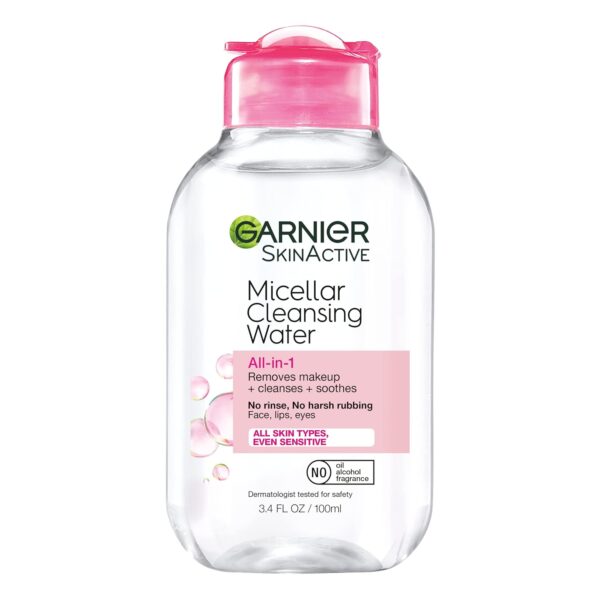 Garnier Micellar Cleansing Water, All-in-1 Makeup Remover and Facial Cleanser