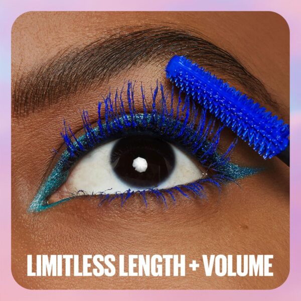 Maybelline Lash Sensational Sky High Washable Mascara Makeup, Volumizing, Lengthening, Defining, Curling, Multiplying, Buildable Formula, Blackest Black, 1 Count - Image 6