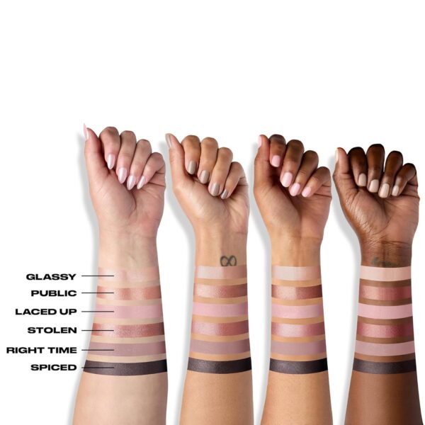 URBAN DECAY Naked 3 Mini, Soft Pink Neutral Eyeshadow Palette, Matte & Shimmer Finish, 6 Rosy Nude Eye Shadows, Natural Everyday to Smokey Eye Makeup Looks, Travel Friendly Size, Vegan, Cruelty-free - Image 4
