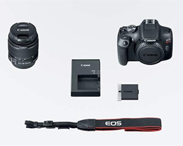 Canon EOS Rebel T7 DSLR Camera with 18-55mm Lens | Built-in Wi-Fi | 24.1 MP CMOS Sensor | DIGIC 4+ Image Processor and Full HD Videos - Image 6