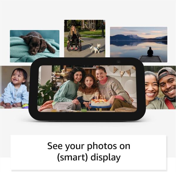 Amazon Echo Show 5 (newest model), Smart display with 2x the bass and clearer sound, Glacier White - Image 6